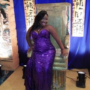 Beautiful ball room Gown , only worn once